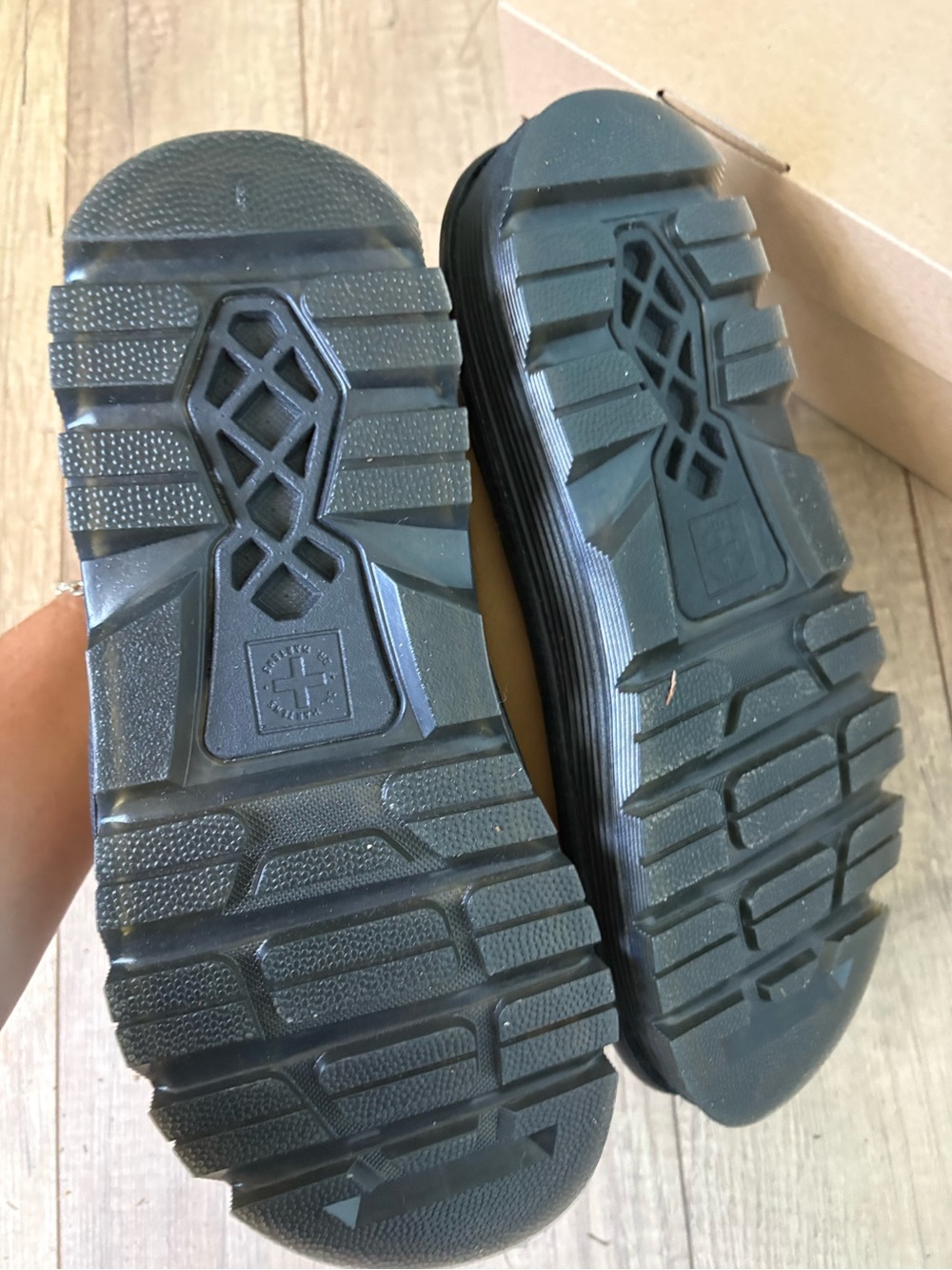 Dr. Martens zebzag suede mules - Picture 4 of 4